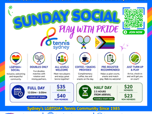 Tennis Sydney Sunday Social