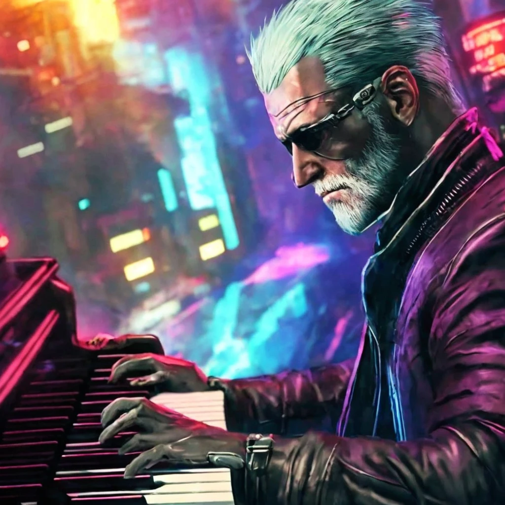 piano player