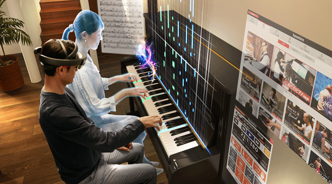 VR piano