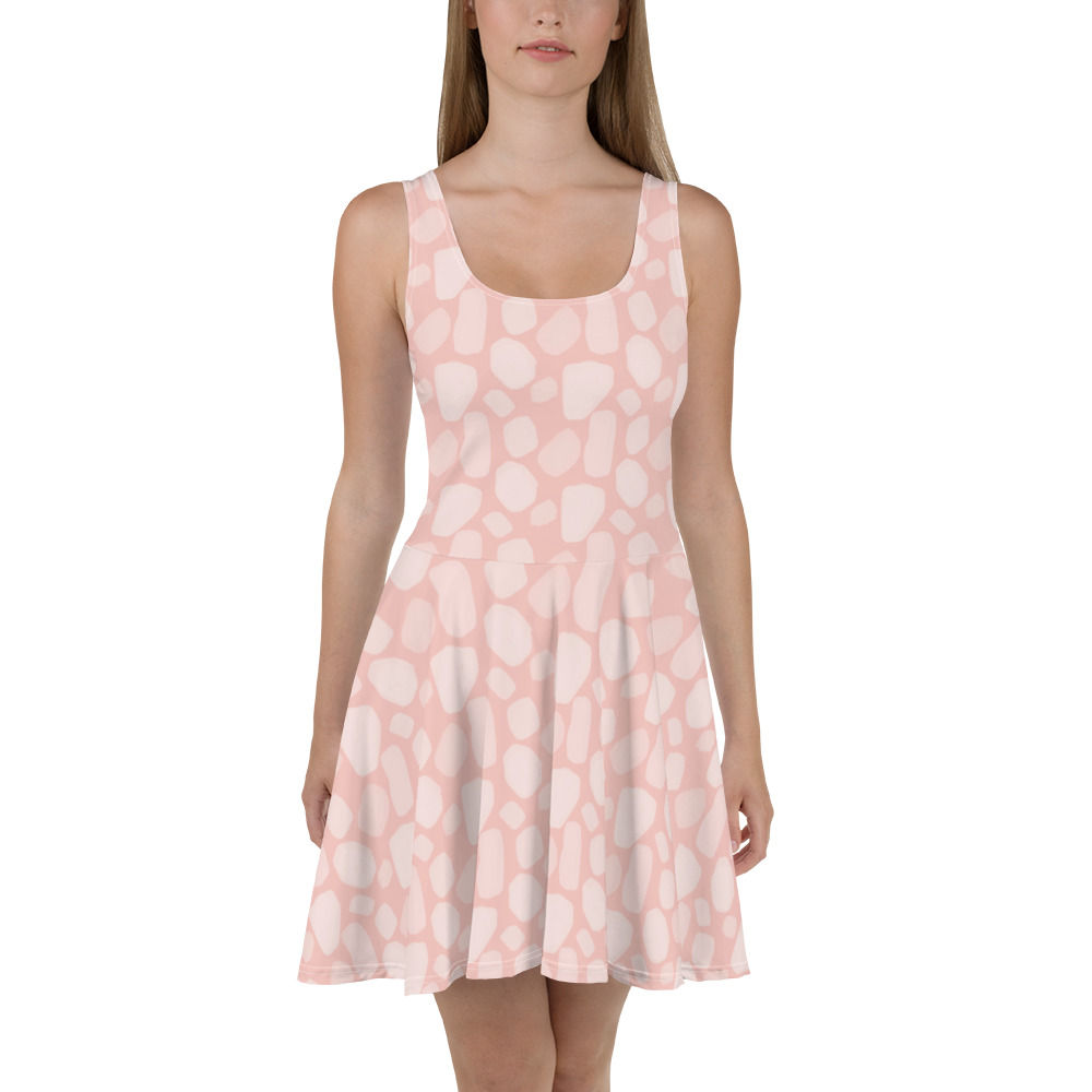 Pastel Pebble Skater Dress