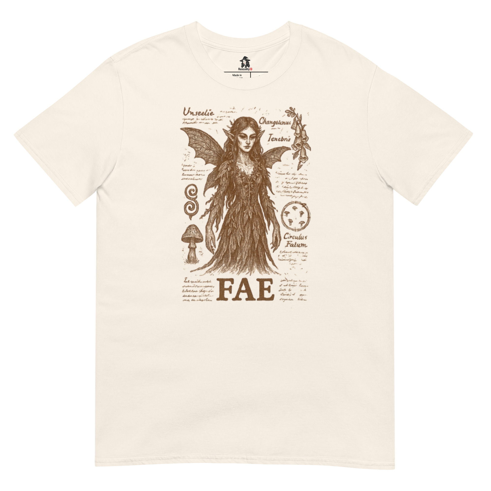 Fae T-Shirt | Dark Fairy Folklore Tee | Rascality 13