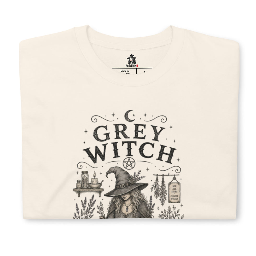 Thumbnail: Grey Witch — In The Middle, In Her Magic
