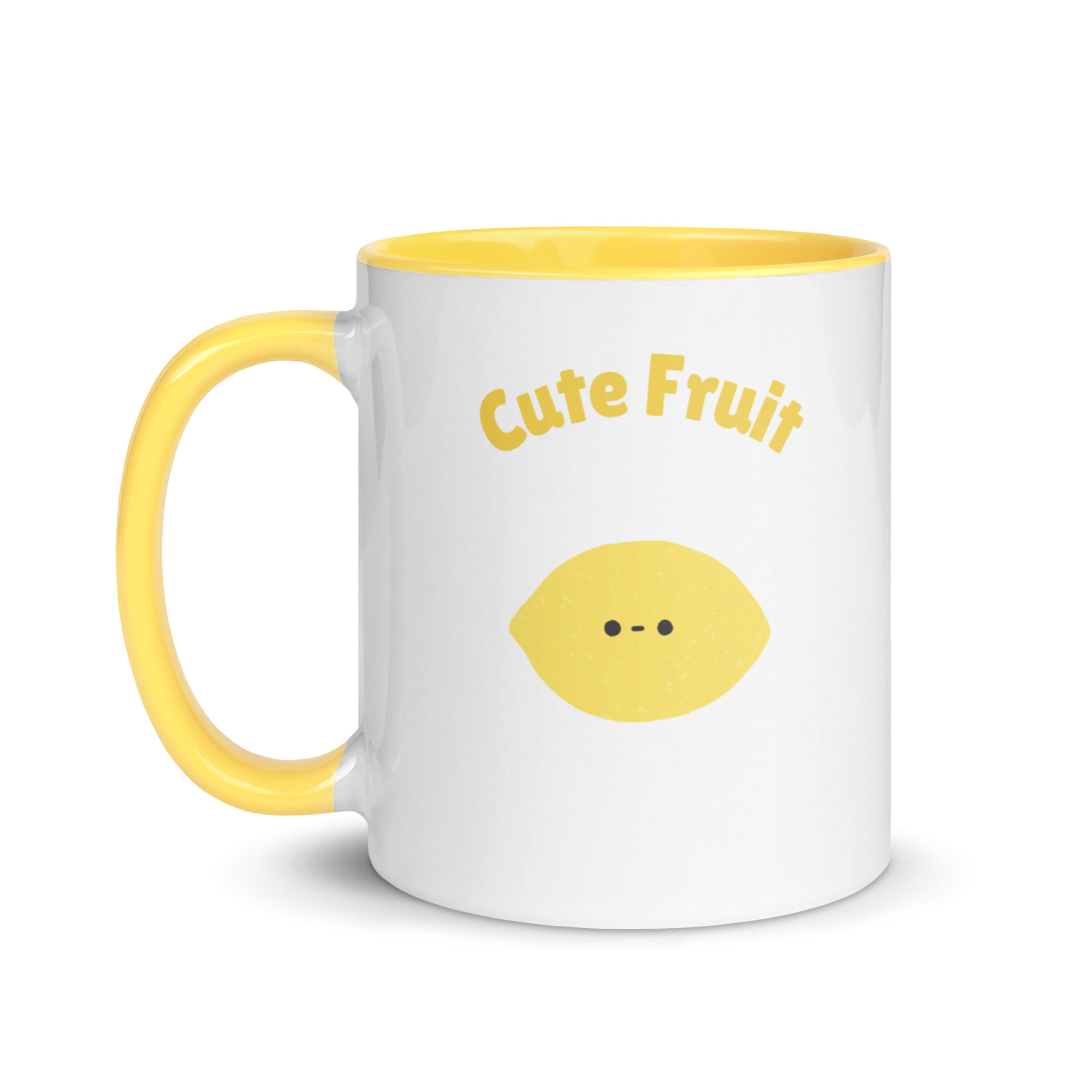 Cute Fruit Lemon Mug