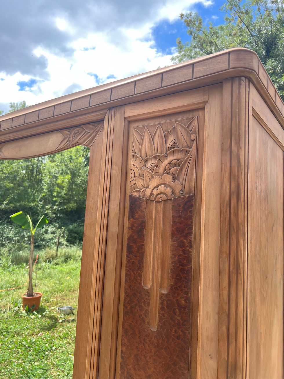 Miniature : Grande armoire art déco