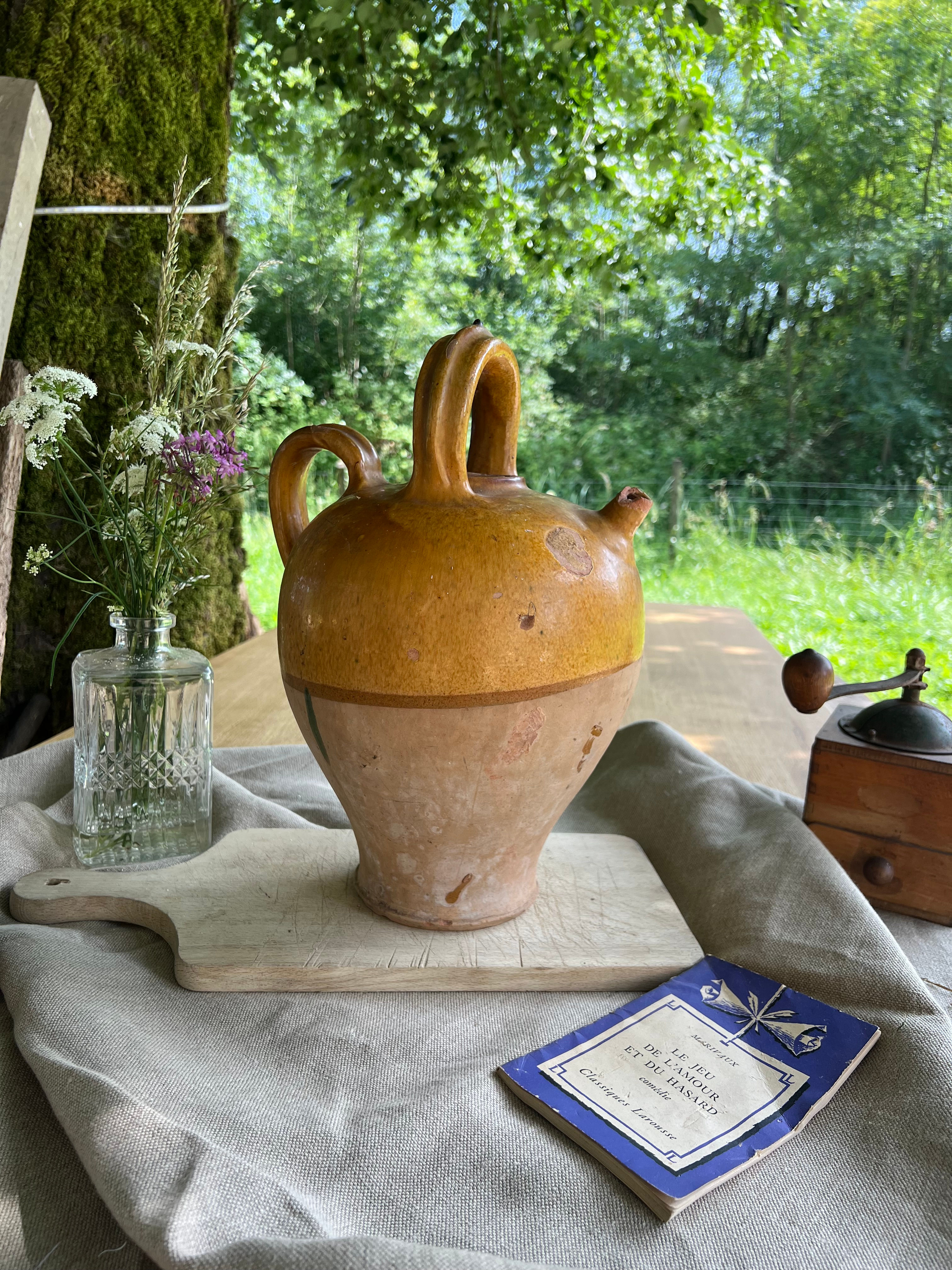 Ancienne cruche gargoulette provençale