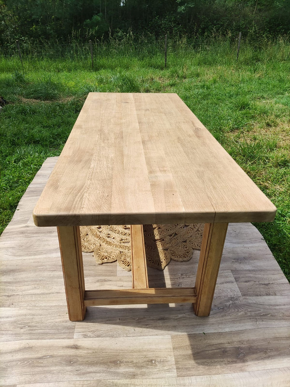 Miniature : Table de ferme en chêne
