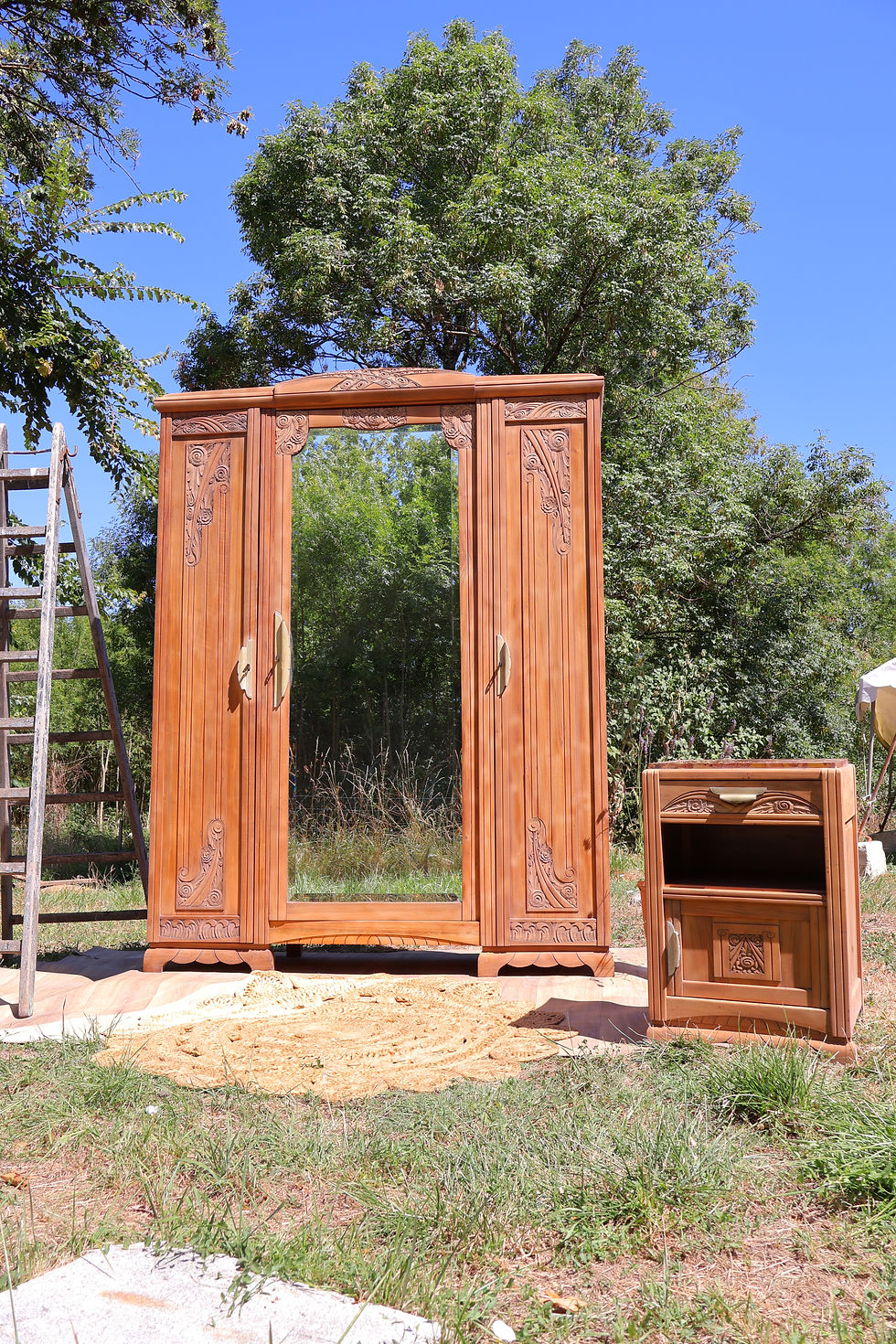 Miniature : Armoire art déco d'ébéniste