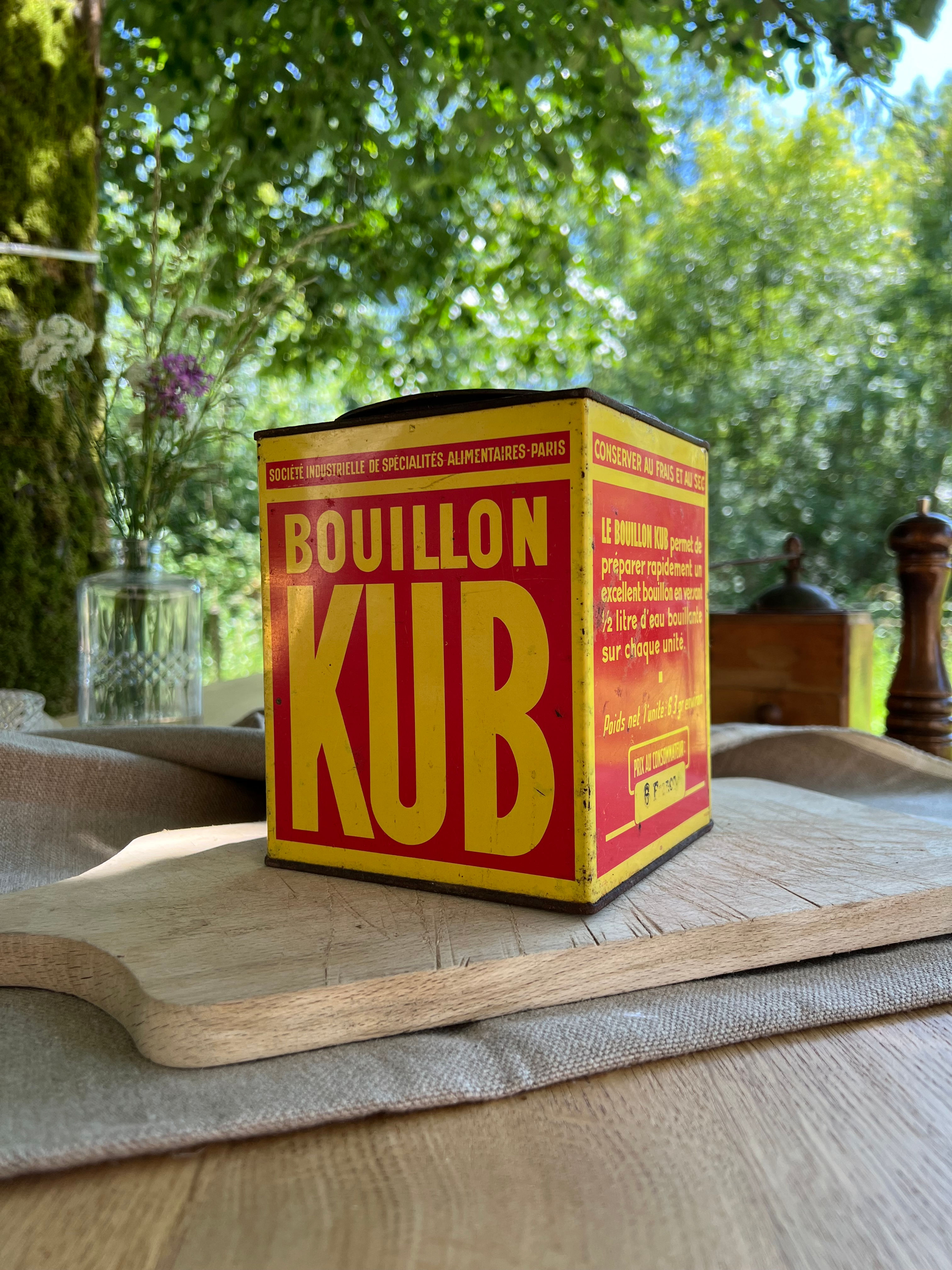 Boîte Bouillon Kub Or