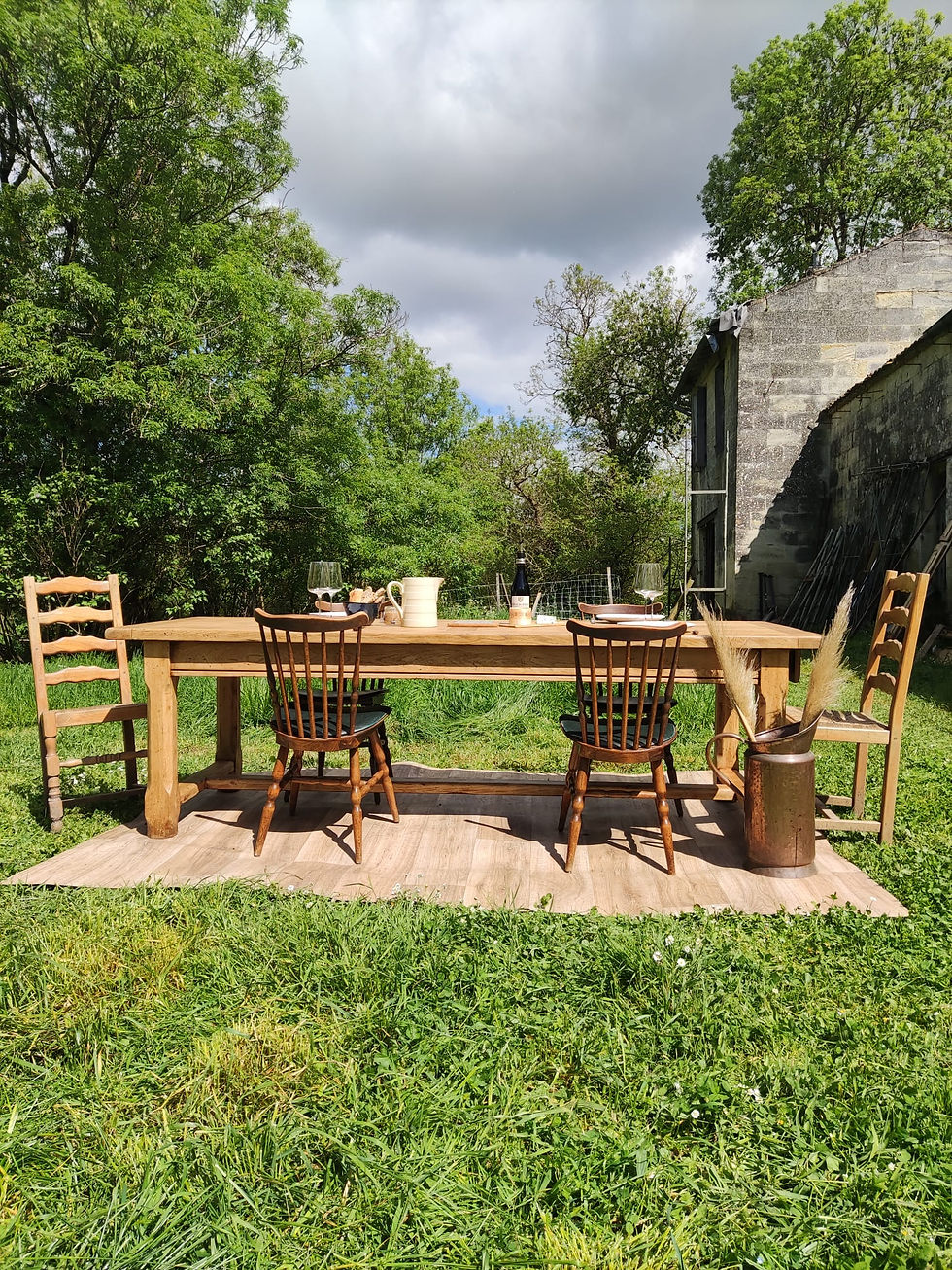 Miniature : Table de ferme 10 personnes