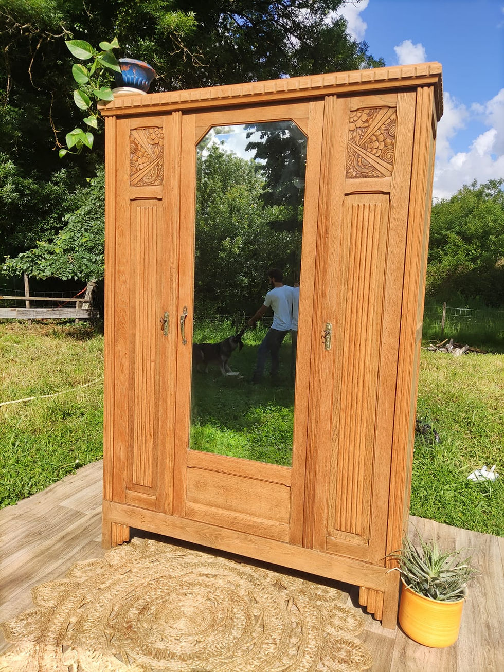 Miniature : Armoire Art déco