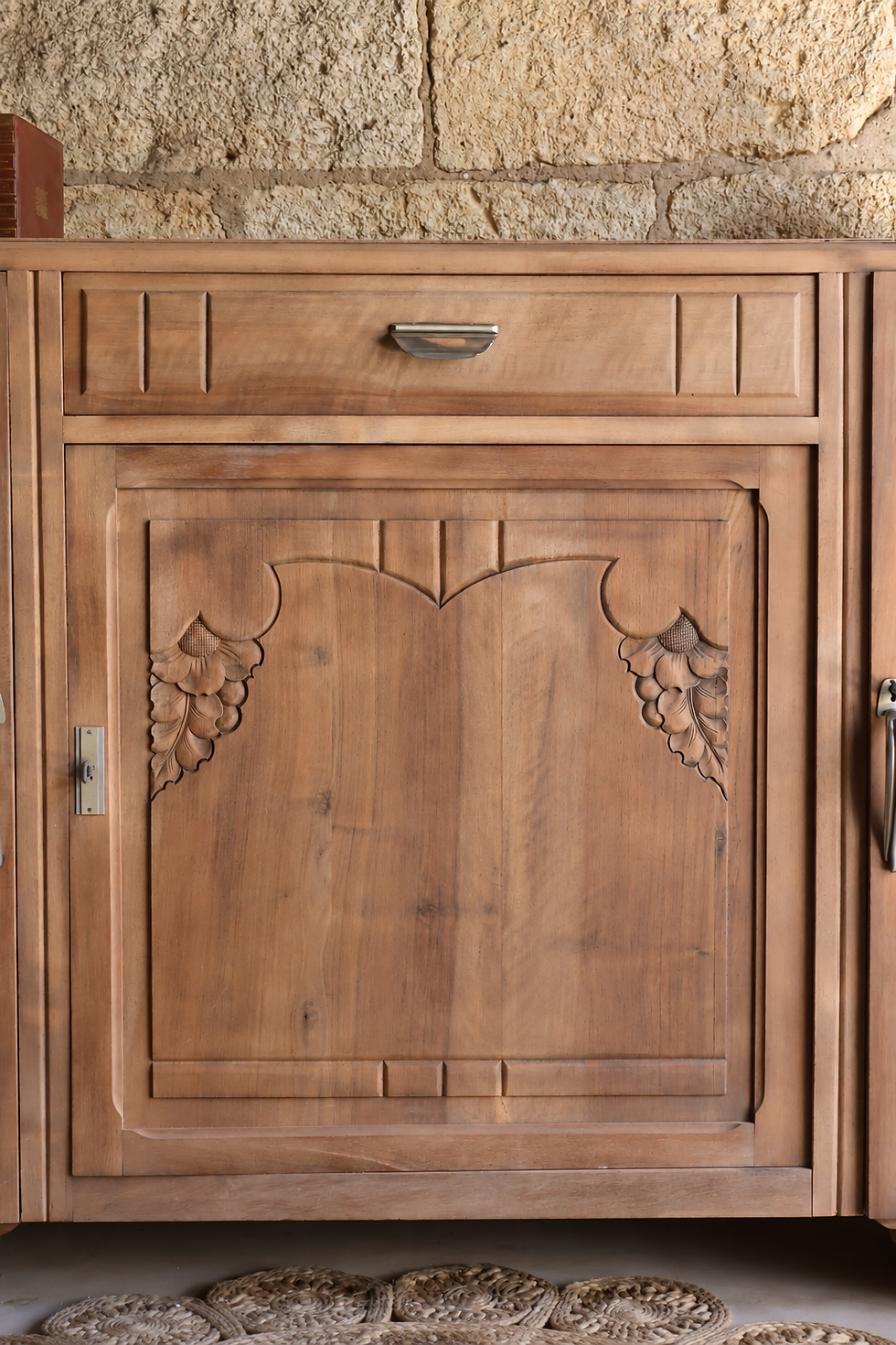Miniature : Grand buffet en noyer – Transition Art Nouveau Art Déco