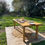 Miniature : Table de ferme en chêne clair