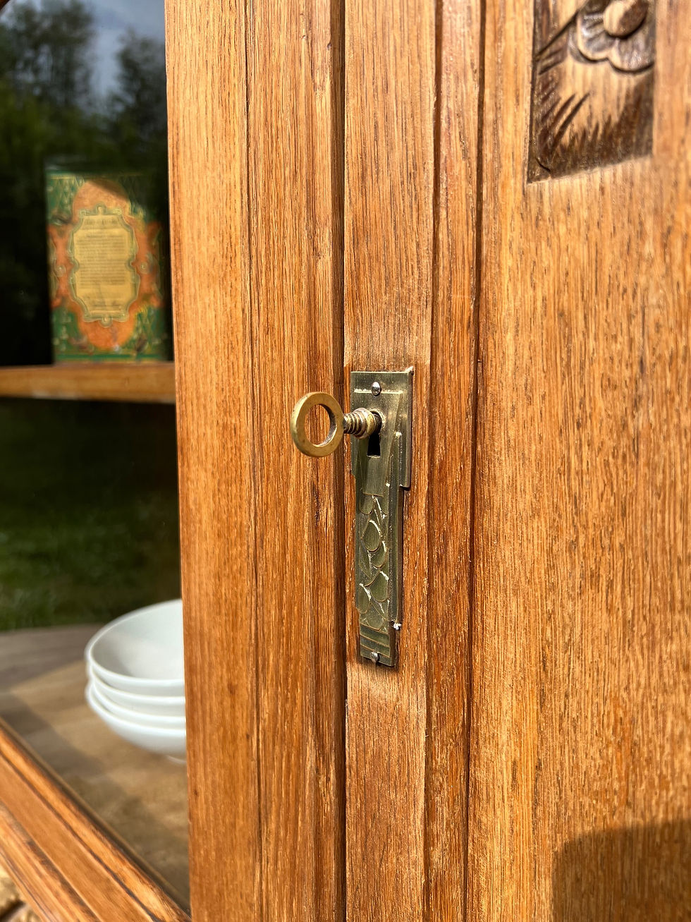 Miniature : Enfilade, Vitrine Art déco