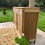 Miniature : Buffet art déco fleuri deux essences de bois