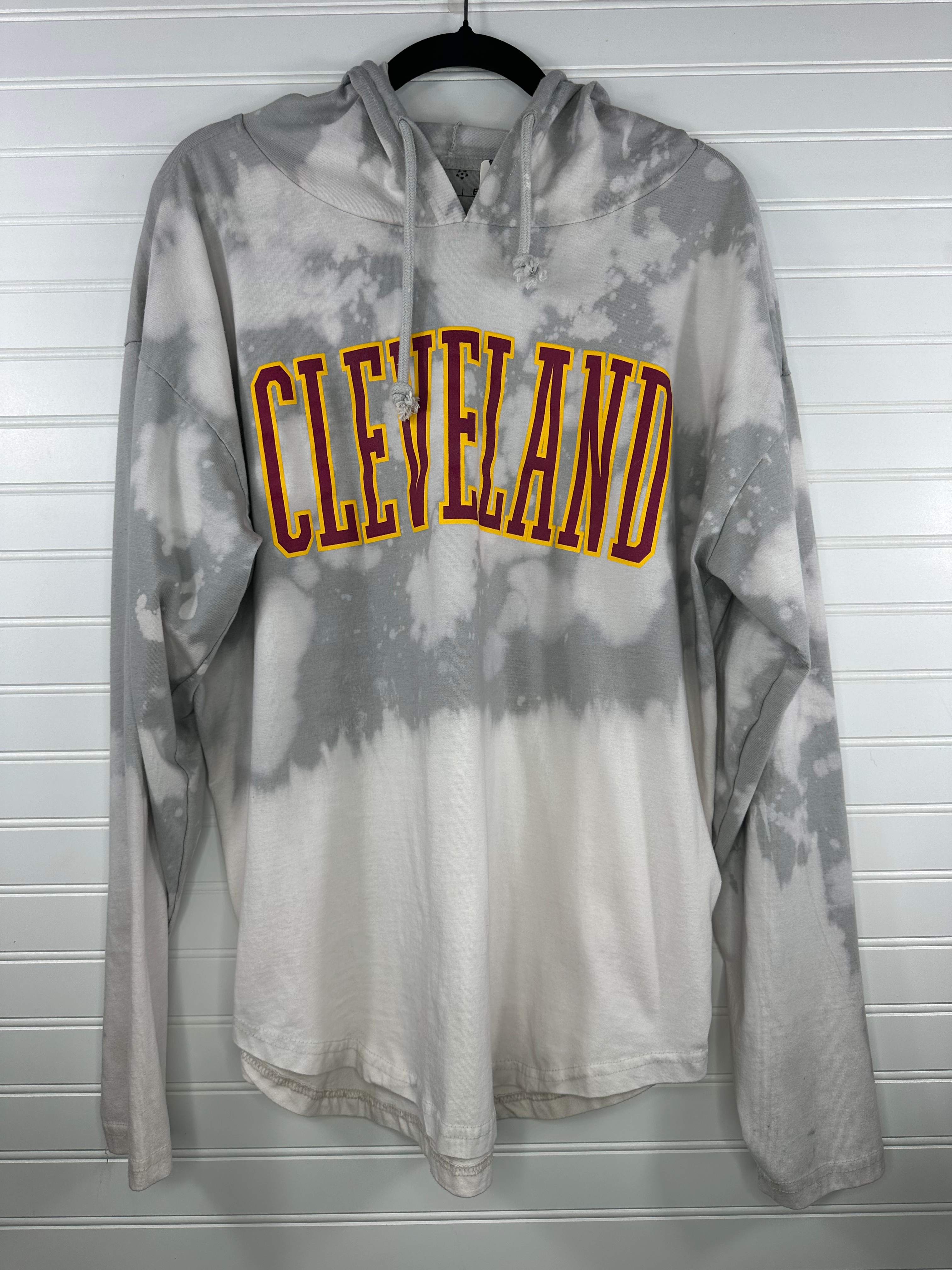 X-Large CLE Bleached Long Sleeve T-Shirt