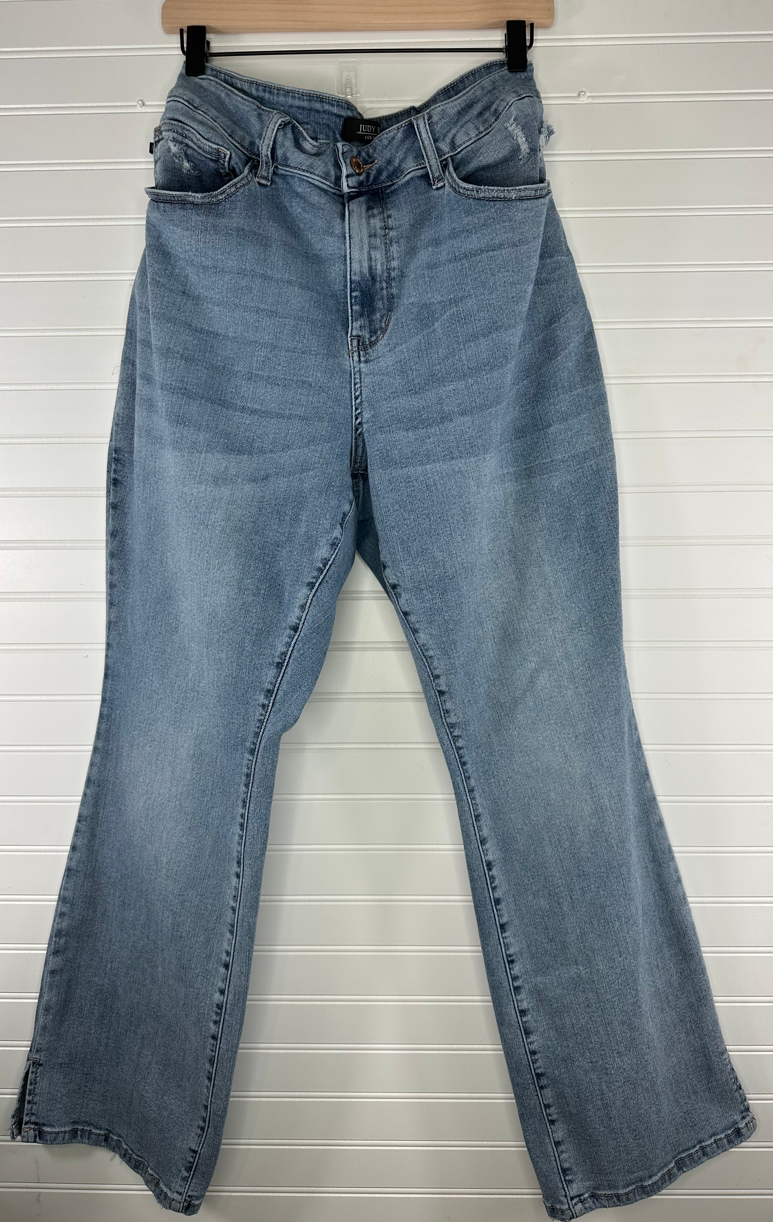 Judy Blue Size 20W Light Wash Denim with Flare Bottom