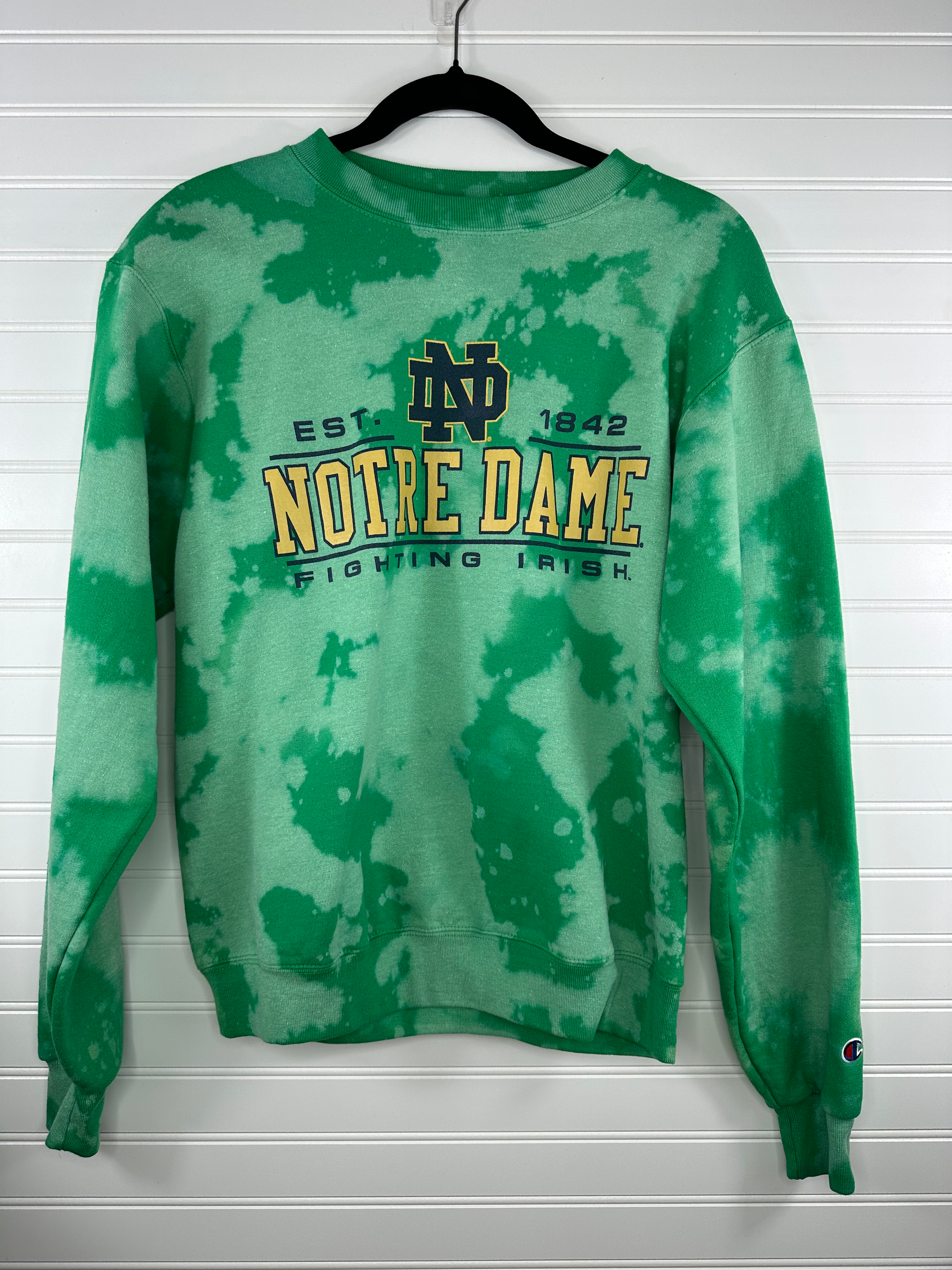 Small Notre Dame Bleached Crewneck