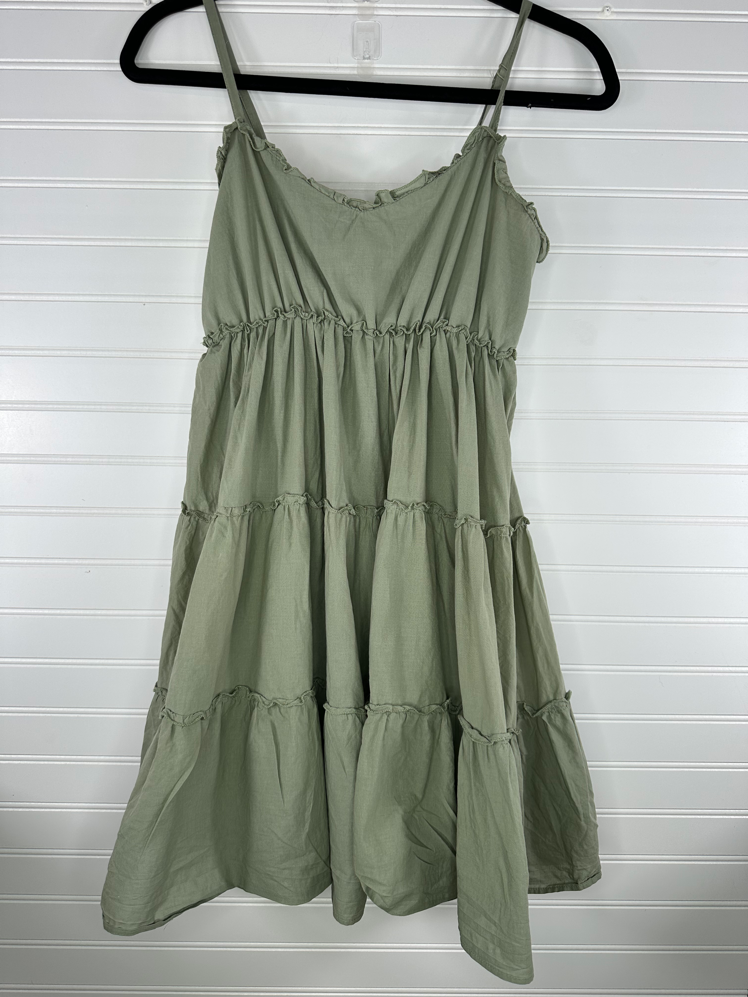 Medium Olive Green Sundress