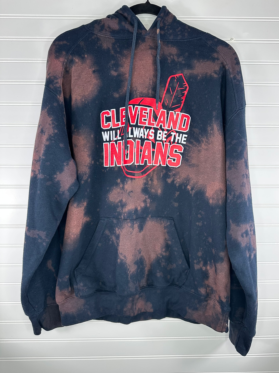 Thumbnail: Large CLE Baseball Bleached Sweatshirt