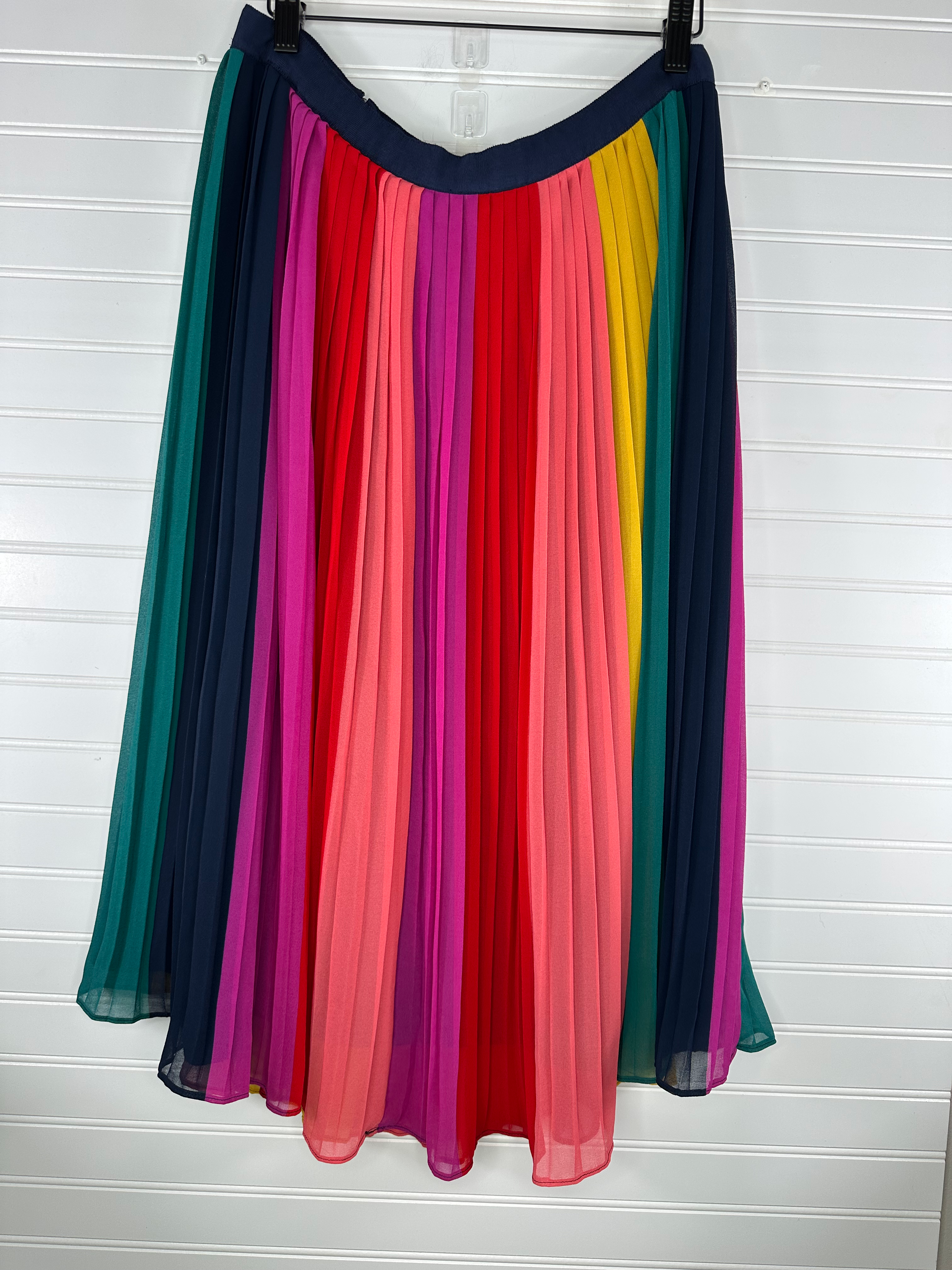 Size 10 Multi-color Pleated Skirt