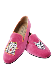 Velvet Shoe Florine Imo Pink II