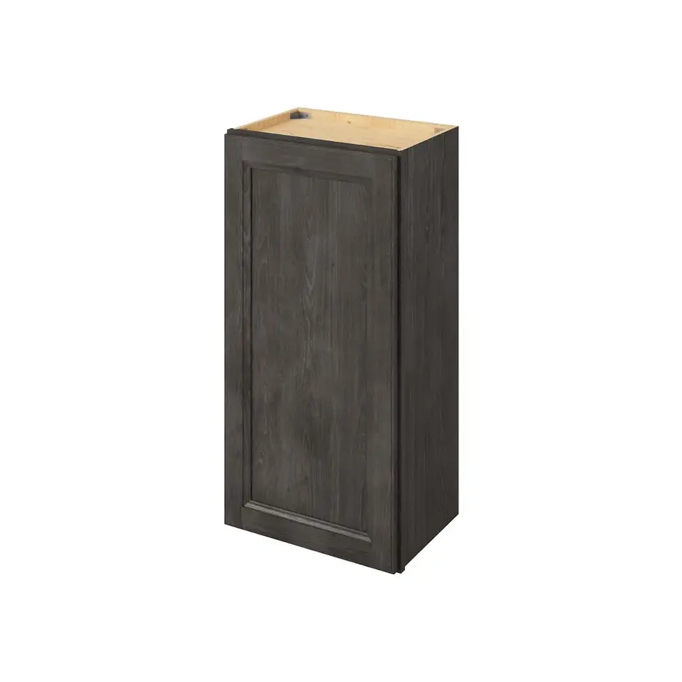 18-in W x 36-in H x 12-in D Wall Cabinet - St. Croix - Slate - Assembled - Right
