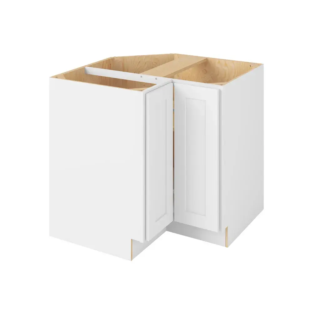 36-in W x 35-in H x 24-in D Corner Base Assembled Cabinet - Monterey