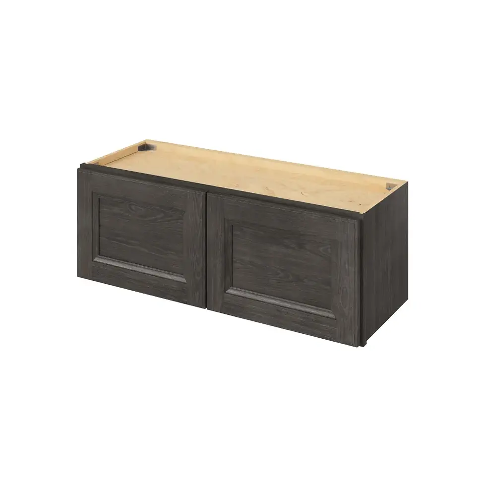33-in W x 12-in H x 12-in D Wall Cabinet - St. Croix - Slate - Assembled