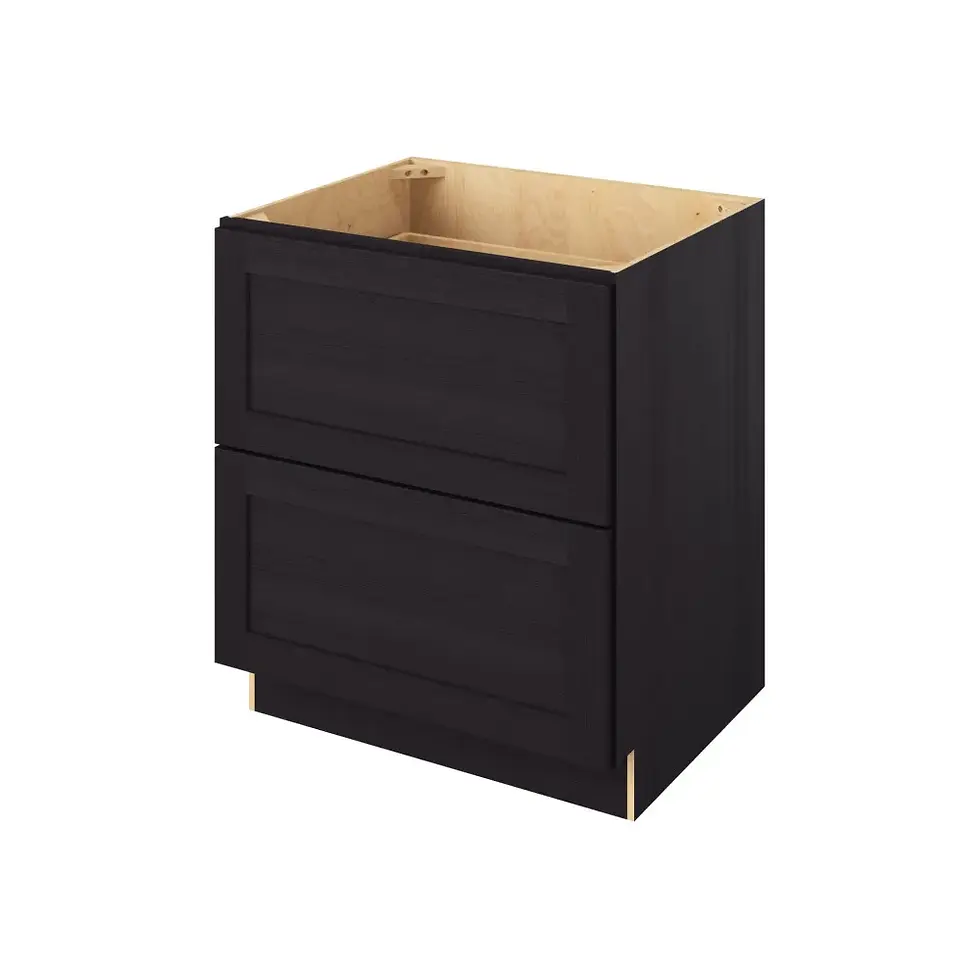 Thumbnail: 30-in W x 35-in H x 24-in D 2-Drawer Base Cabinet - Monterey