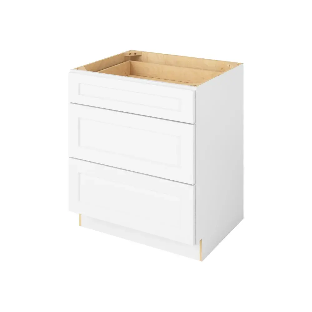 30-in W x 35-in H x 24-in D 3-Drawer Base Cabinet - Monterey