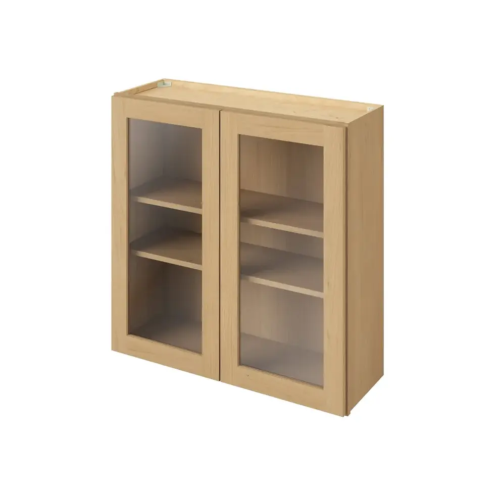 Thumbnail: 36-in W x 36-in H x 12-in D Wall Cabinet - Monterey - Sandstone - Assembled / Quick Build shared image