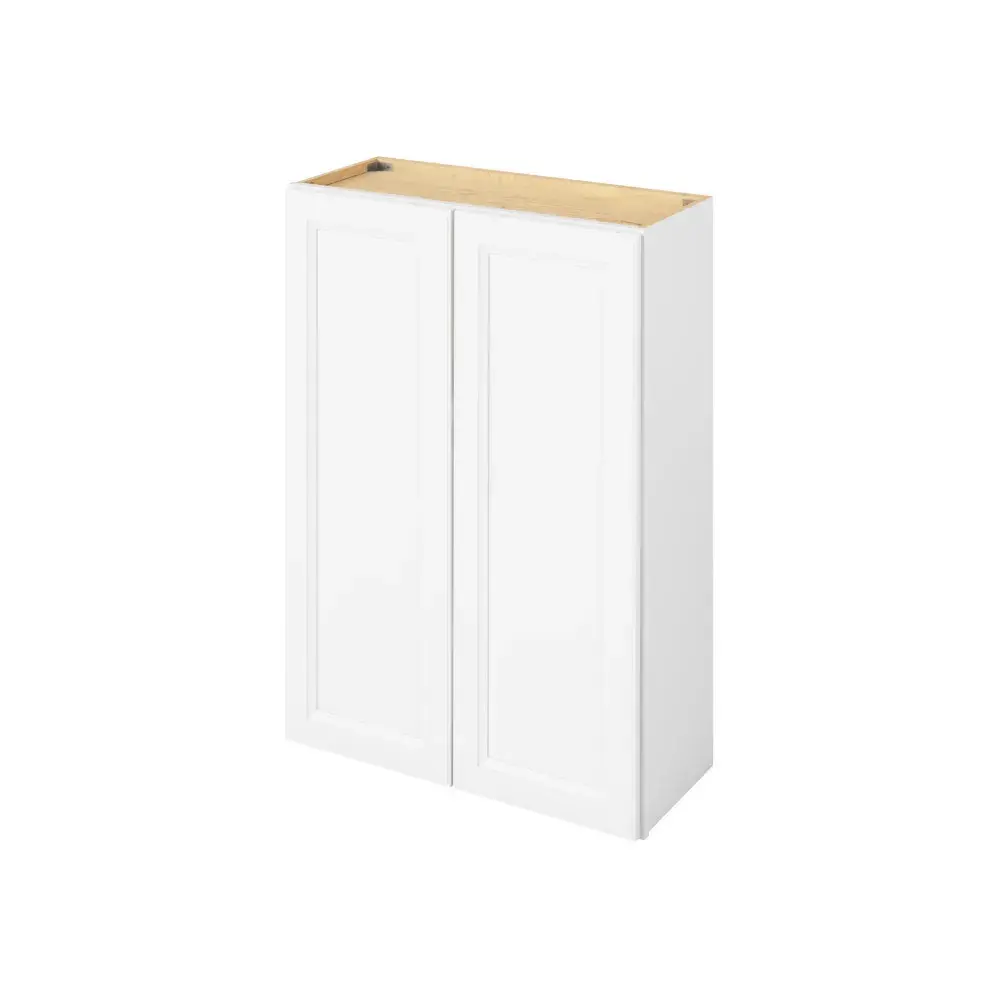 30-in W x 42-in H x 12-in D Wall Cabinet - St. Croix - Polar White - Assembled