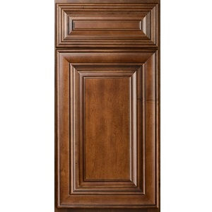 Thumbnail: 27W x 34.5H x 24D Double FH Door 3-Rollout Base Kit - B27FH3RS - Casselberry - Saddle finish