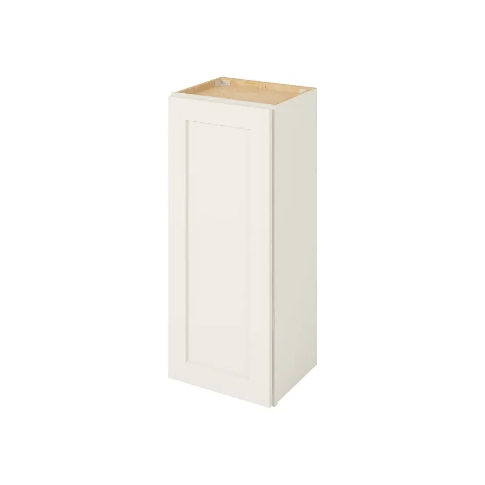 Thumbnail: 15-in W x 36-in H x 12-in D Wall Cabinet - Monterey - Shell White - Assembled / Quick Build shared image