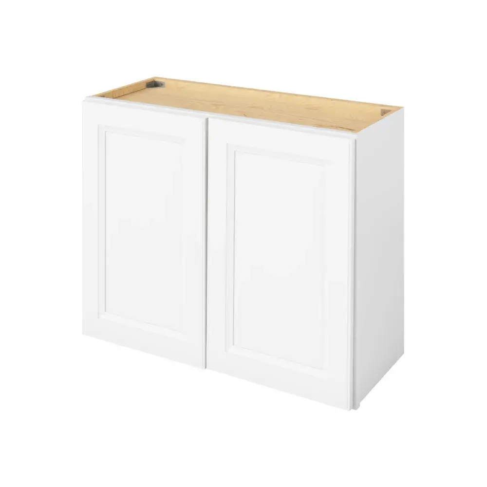 30-in W x 24-in H x 12-in D Wall Cabinet - St. Croix - Polar White - Assembled