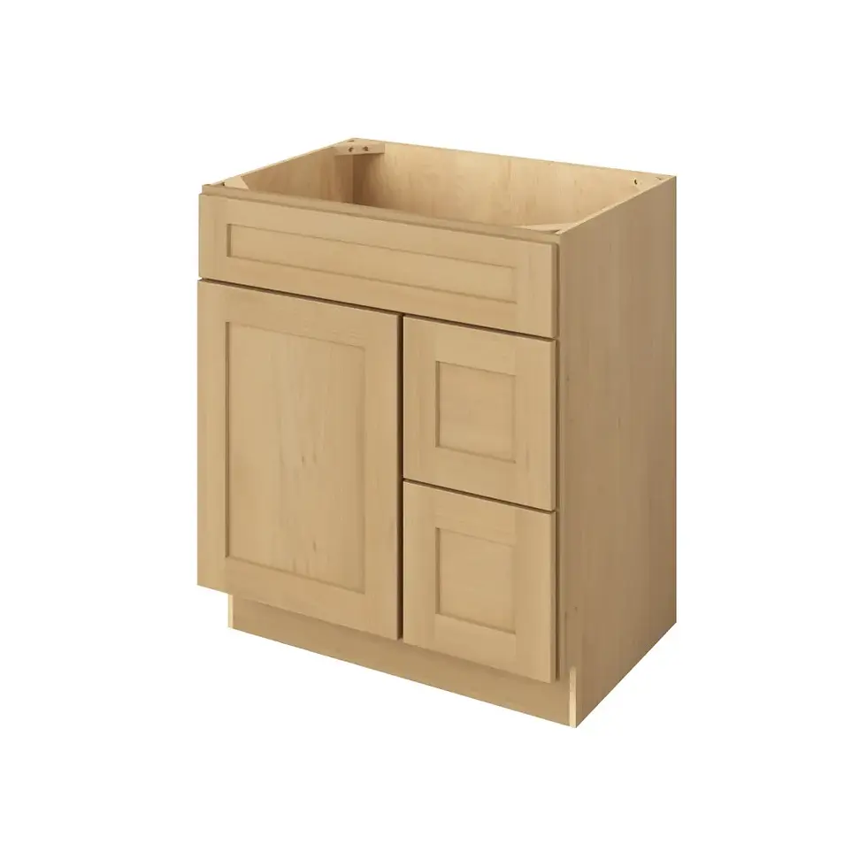 Thumbnail: 30-in W x 35-in H x 21-in D Vsdb_R Cabinet - Monterey - Sandstone - Assembled / Quick Build shared image