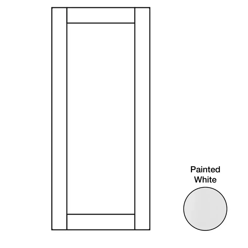 24-in W x 35-in H x 24-in D Base End Panel - Decorative - St. Croix
