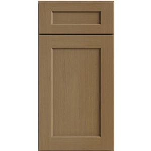 Thumbnail: 36-in W x 34.5-in H x 24-in D Three Drawer Base - 3DB36 - Shaker - Essence Oak finish