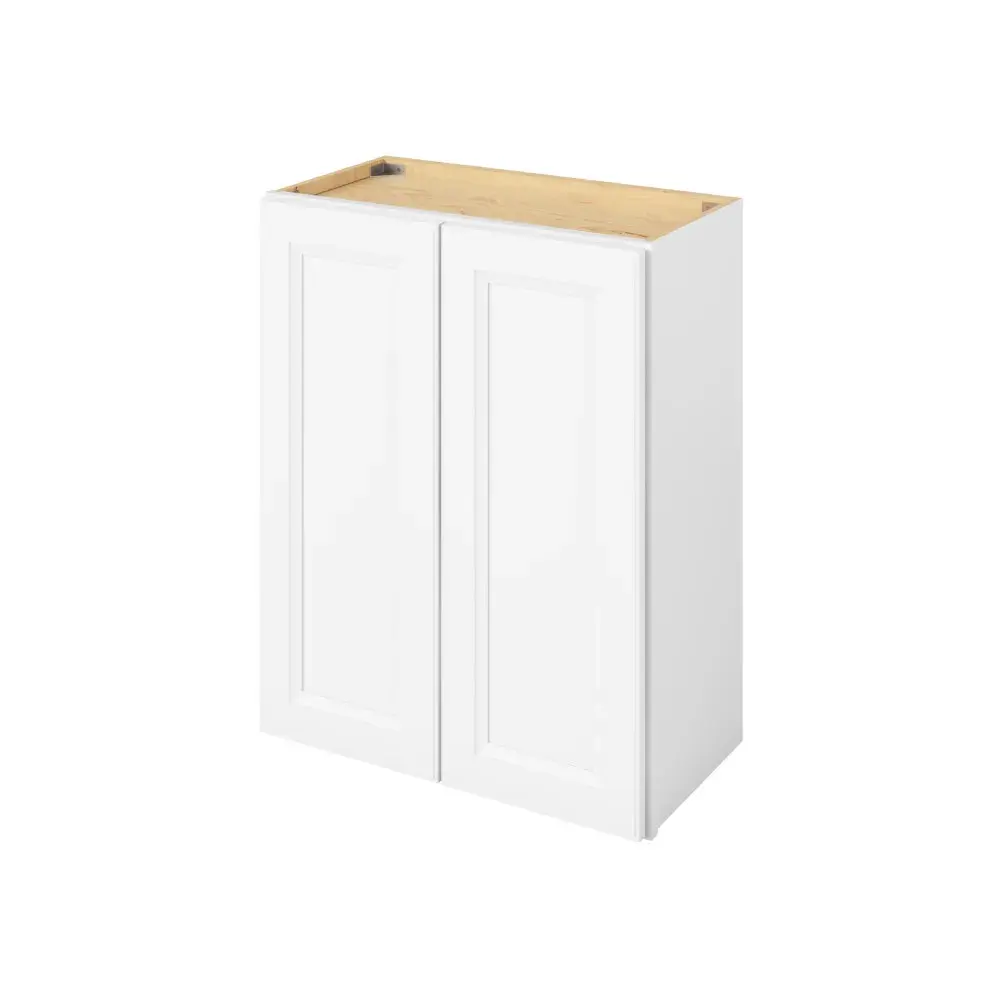 24-in W x 30-in H x 12-in D Wall Cabinet - St. Croix - Polar White - Assembled