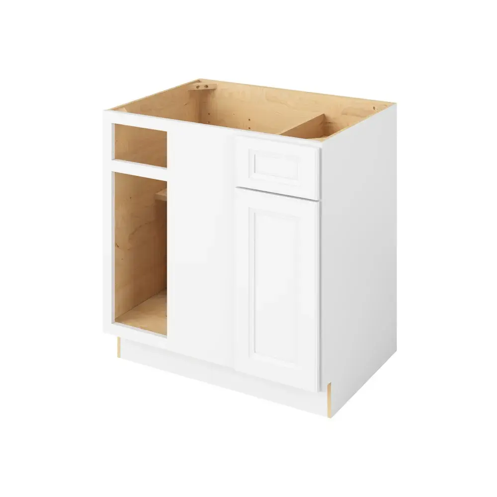 39-42-in W x 35-in H x 24-in D 42"-45", 45"-48" Cabinet - St. Croix - Polar White - Assembled