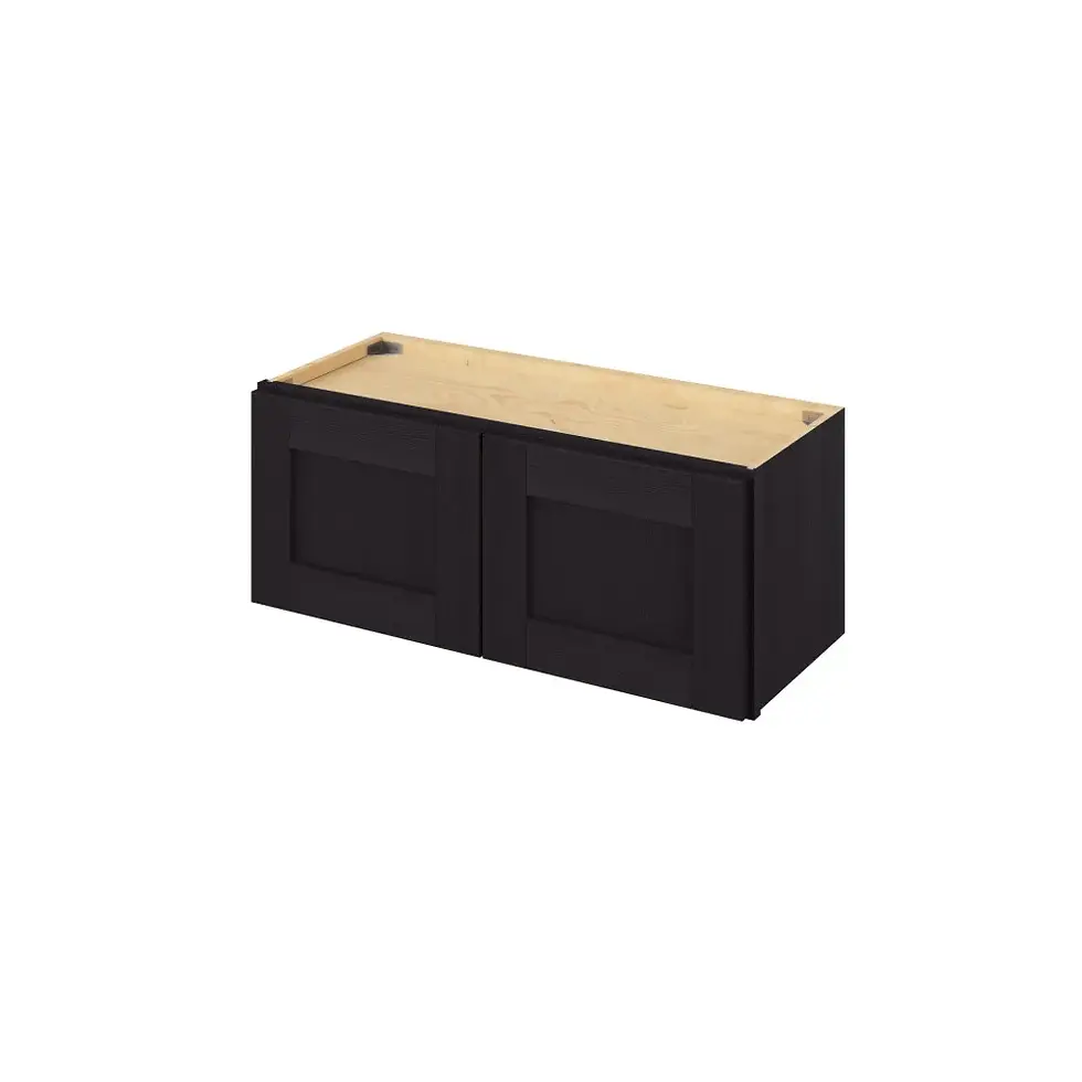 Thumbnail: 30-in W x 12-in H x 12-in D Wall Cabinet - Monterey - Espresso