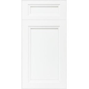 Thumbnail: 18-in W x 84-in H x 24-in D Double Door Utility Cabinet - U188424 - Oxford - White finish