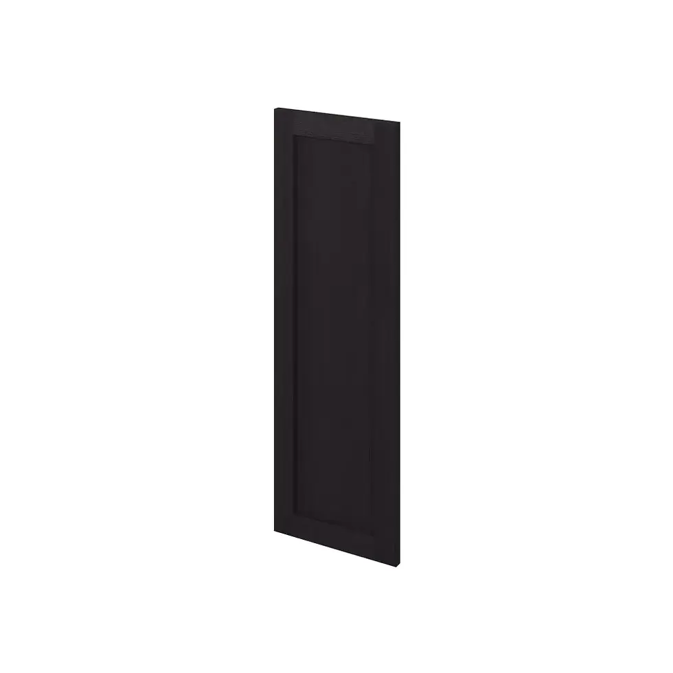 Thumbnail: 12-in W x 36-in H x 12-in D Wall End Panel - Decorative - Nantucket - Espresso - Assembled