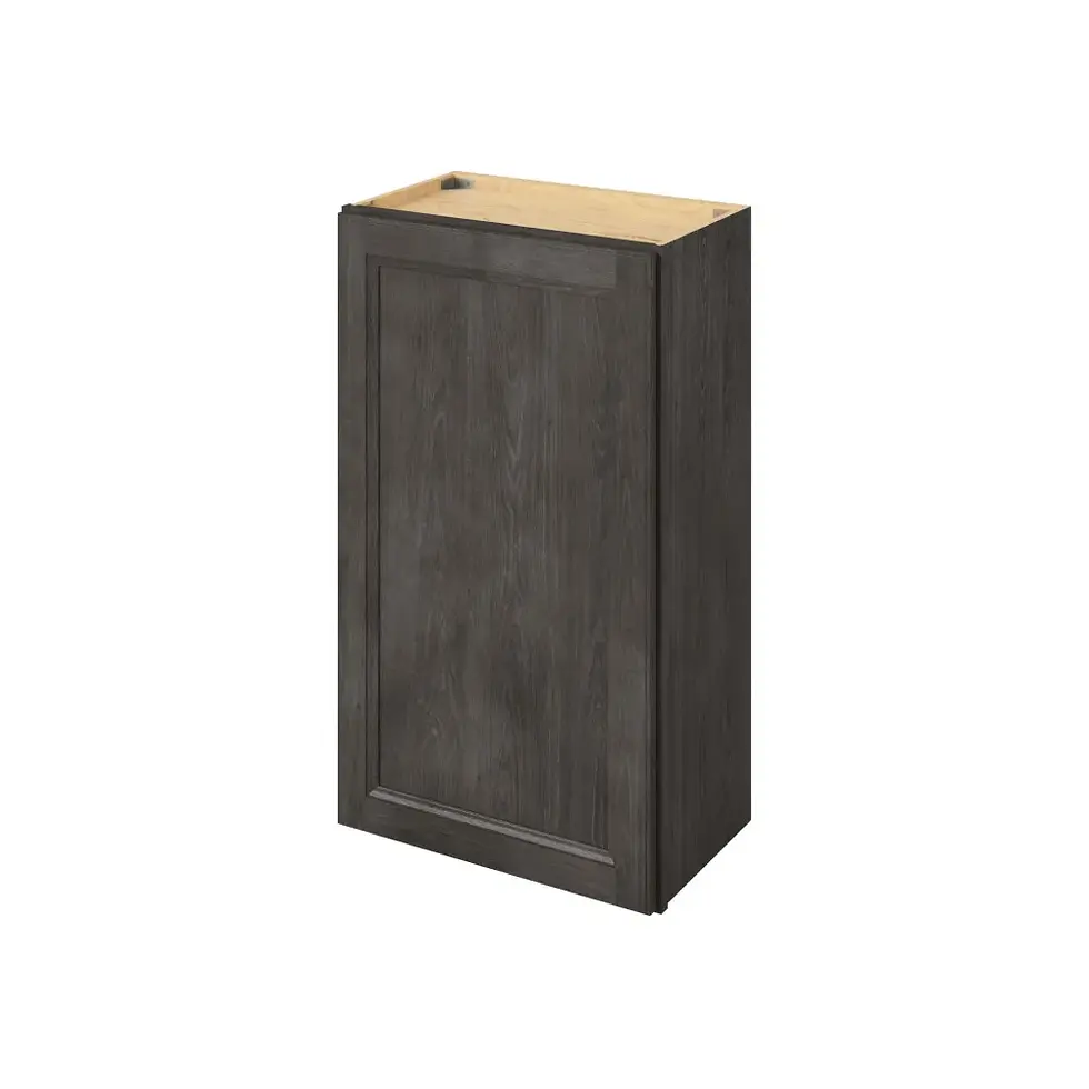 21-in W x 36-in H x 12-in D Wall Cabinet - St. Croix - Slate - Assembled - Right