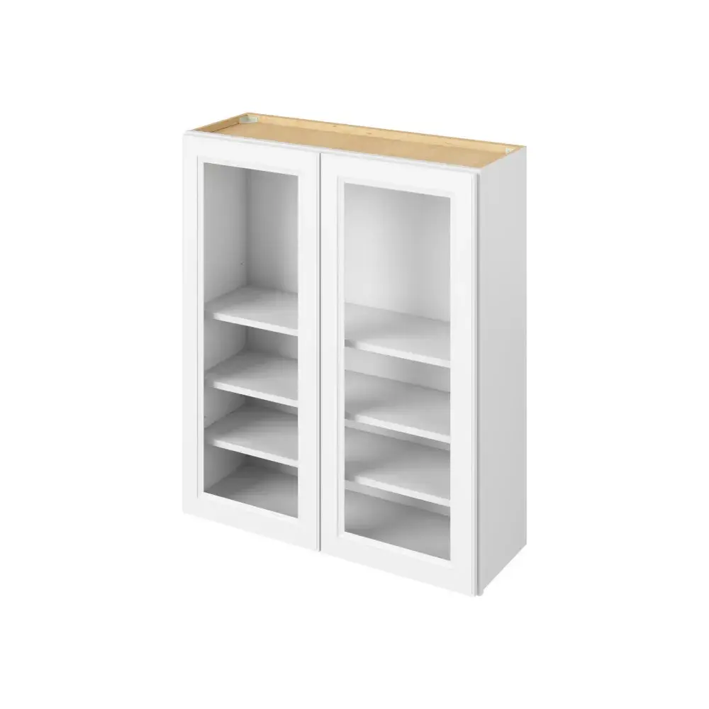 36-in W x 42-in H x 12-in D Wall Cabinet - St. Croix - Polar White - Assembled