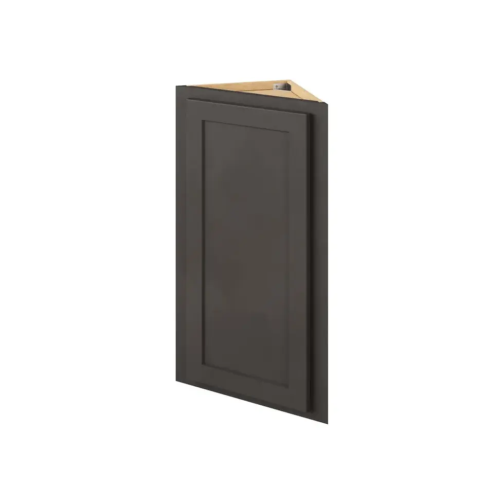 Thumbnail: 12-in W x 30-in H x 12-in D End Wall Cabinet - Nantucket - Slate - Assembled - Right