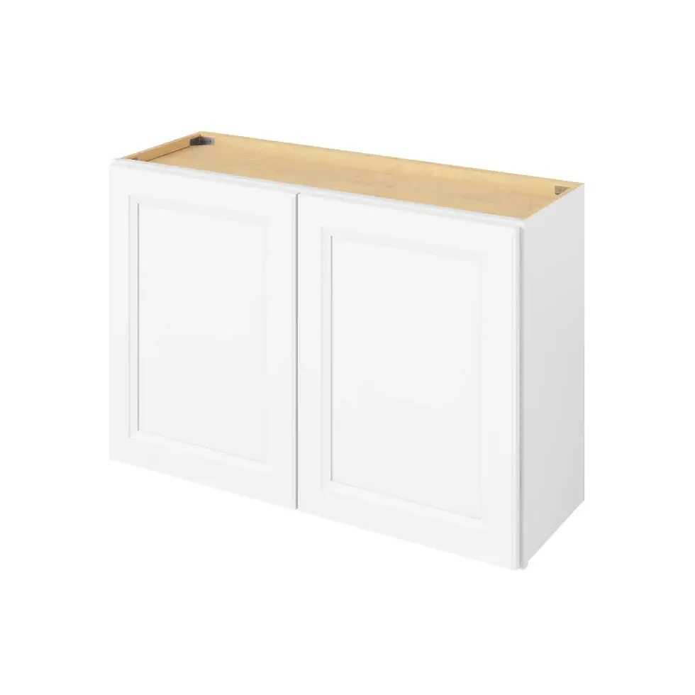 Thumbnail: 36-in W x 24-in H x 12-in D Wall Cabinet - St. Croix - Polar White - Assembled