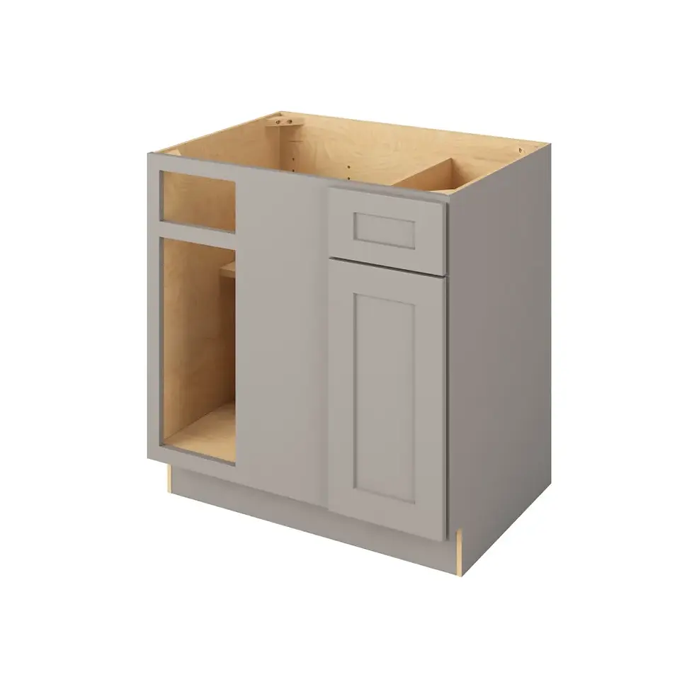 Thumbnail: 39-42-in W x 35-in H x 24-in D 42"-45", 45"-48" Cabinet - Monterey - Pebble Grey - Assembled