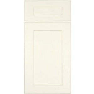 Thumbnail: 18-in W x 34.5-in H x 24-in D Three Drawer Base - 3DB18 - Shaker - Antique White finish