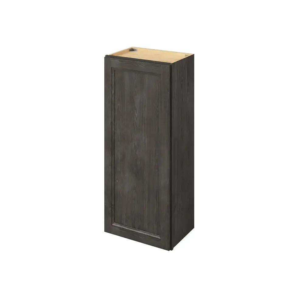 18-in W x 42-in H x 12-in D Wall Cabinet - St. Croix - Slate - Assembled - Left